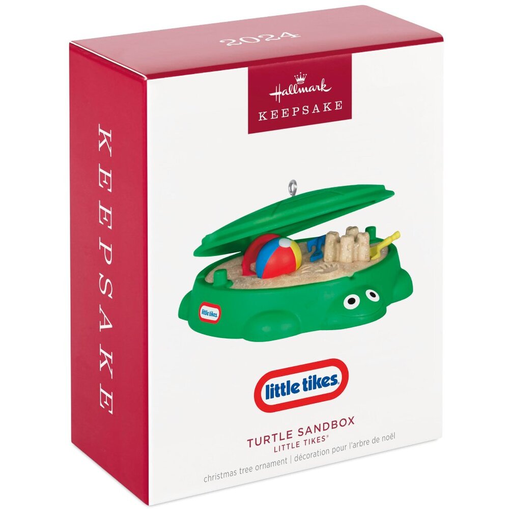 New! Little Tikes Turtle Sandbox Hallmark Keepsake Christmas Ornament 2024